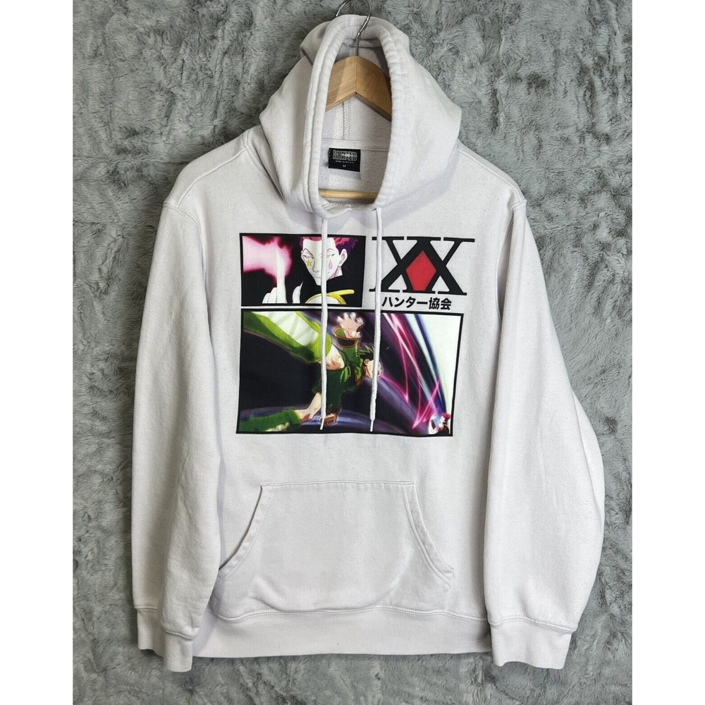 Hunter X Hunter Hoodie Hisoka Gon Killua Anime Sweatshirt Mens Medium